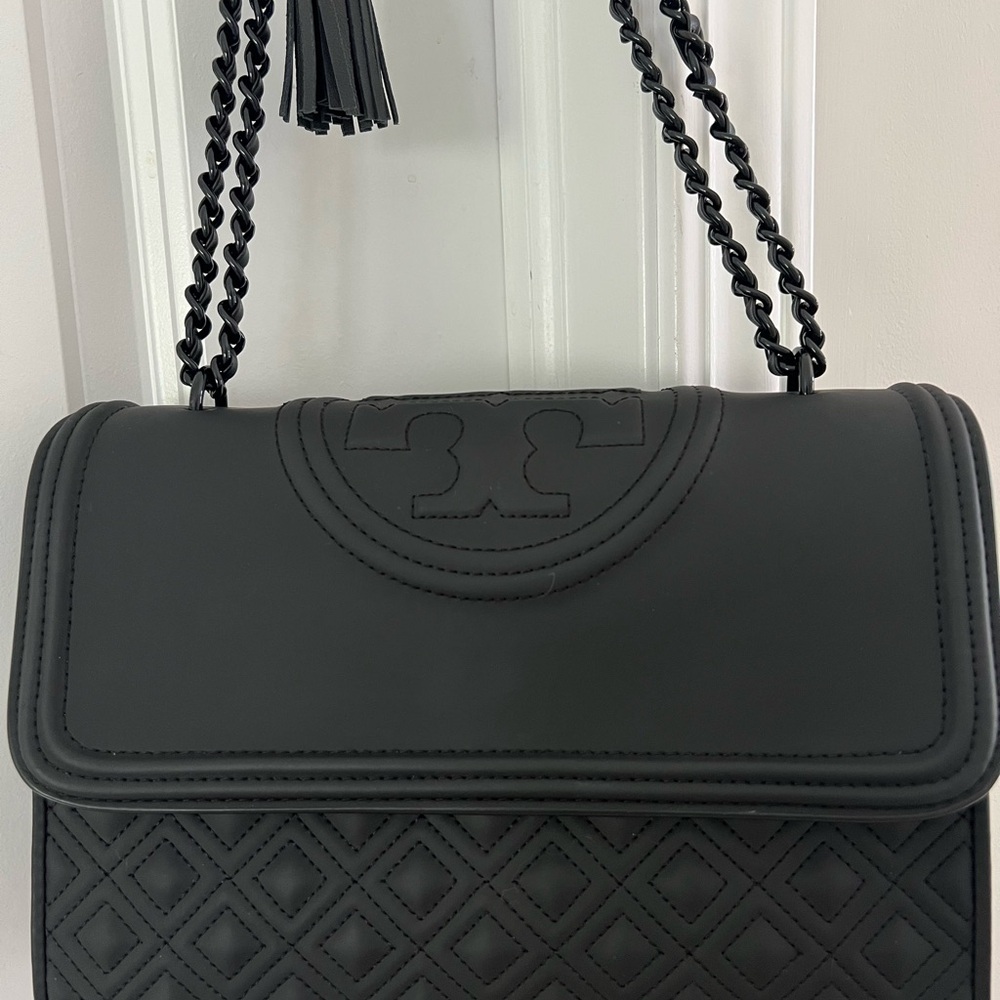 Tory Burch Fleming Matte Convertible Shoulder Bag